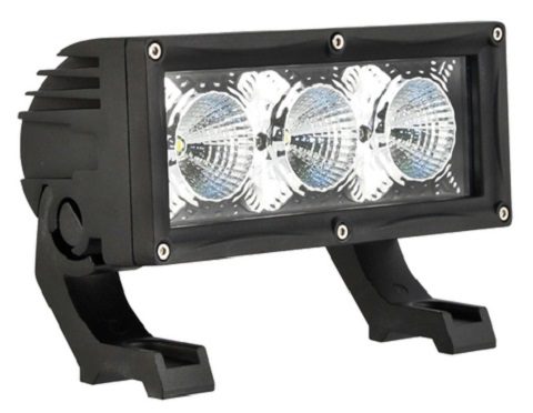 Ironman 16W Flood Beam Light Bar Angle_50